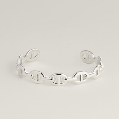 Bague Chaine d ancre Enchainee grand modele Hermes France